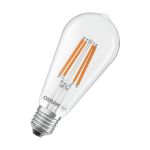 Osram LED Lamps E27 Edison Fadenlampe Klar 2.2W 470lm - 827 Extra Warmweiß | Ersatz Für 40W