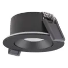 Ledvance LED-Spot Air Adjust Aluminium Schwarz 4W 300lm 36D - 927 Extra Warmweiß | Ausschnitt 68mm - IP23 - Höchste Farbwiedergabe - Dimmbar