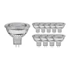 Mehrfachpackung 10x Noxion LED-Spot GU5.3 7.5W 840 60D 700lm | Dimmbar - Kaltweiß - Ersatz für 50W