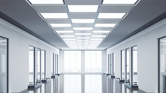 LED-Panels als Bürobeleuchtung